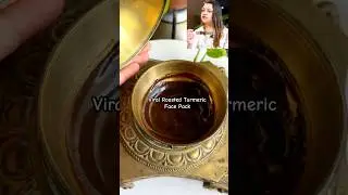 Viral Roasted Turmeric Powder Face Pack