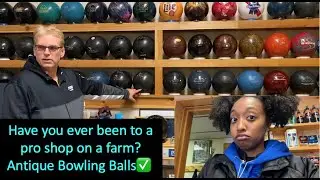 GG Visits A Cool Pro Shop | Comes Across Many Antique Bowling Balls