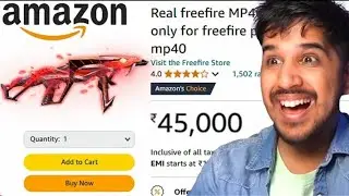I BOUGHT THE MOST EXPENSIVE FREE FIRE ITEM FROM AMAZON 🤑 90s100M