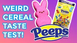 Trying Weird Cereal 2021 | Peeps Cereal | Taste Test