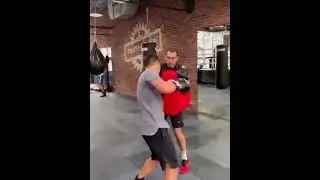 Bivol the undisputed boxing champion back to work #bivol #dmitrybivol #boxing