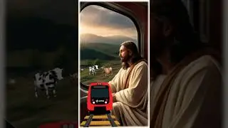 How Jesus' Teachings Connect Us Like Train Tracks! VIRAL VIDEOS. #jesuschrist #viral #train