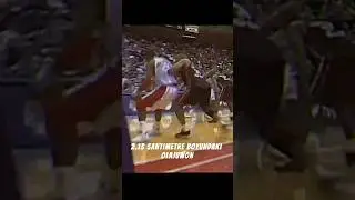 Hakeem Olajuwon Hikayesi : Parkenin B&Uuml;Y&Uuml;L&Uuml; Efsanesi🔥 #hakeemolajuwon #nba #basketball #shorts