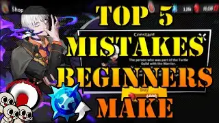 Top 5 Beginner Mistakes / Lucid Adventure Idle RPG