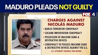 Nicolas Maduro pleads not guilty in New York court