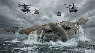 Sunken B-2 Spirit Stealth Bomber Rescue and Full Factory Restoration