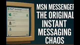 MSN Messenger: The Original Instant Messaging Chaos