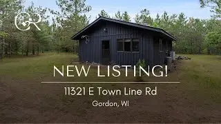 New Listing in Gordon, WI!  - 11321 E Town Line Rd
