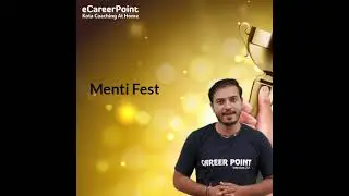 Do Your Best With Menti Fest | eCareer Point-NTSE, Olympiad, Boards & Foundation | #short | Class X