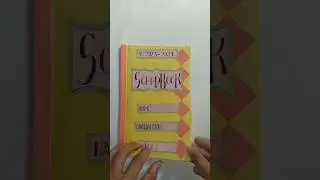 PAPER NOTES IDEAS #diy #shorts #craft #shortvideo #ideas #papercraft #notes #notebook #art #design
