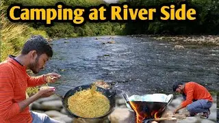 Finally Camping at River Side First Time || Maggie