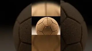 ASMR Cutting Sand Ball