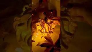Тыквенная лампа из бумажных завитков своими руками 🎃🍂