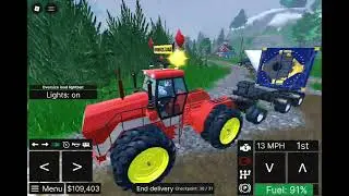 Off Roading Epic Tractor Transport Deliver wind turbine Gameplay #20
