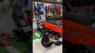 Stunning Fluo Rosso Gilera Runner SP180 2 Stroke Build in Malaysia 🇲🇾😍🔥 #viralvideo