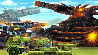 GUSTAV HAS BEEN RESTORED! The Destruction of Beelzebub - Cartoons about tanks