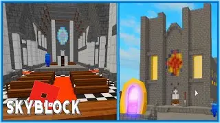 INSANE CATHEDRAL BUILD! | Roblox Skyblock Creations Episode 1