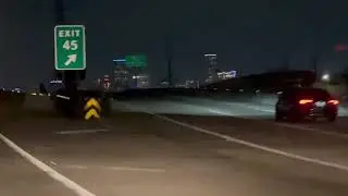 Houston, TX at night.