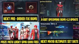 🔴Next Ultimate Set Pre-Order Date Fix | Next X-Suit Official Confirmed | Prize Path Coin bgmi Spin 