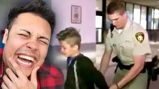 REACTING TO KIDS GETTING ARRESTED