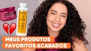 USEI AT&Eacute; ACABAR! MEUS PRODUTOS PREFERIDOS PARA OS CACHOS | JULIANA LOUISE
