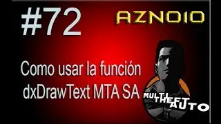 Como usar la funci&oacute;n dxDrawText MTA SA