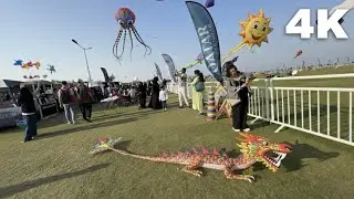 Qatar Kite Festival in stunning 4K #HelloQatar #QatarKiteFestival #DohaEvents #VisitQatar #olddoha