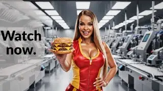 &ldquo;How McDonald's Hamburgers Is Made in a Factory: Hamburgers Factory Process .