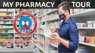 My hospital's pharmacy tour  | NABH Accredited pharmacy || vlog #10