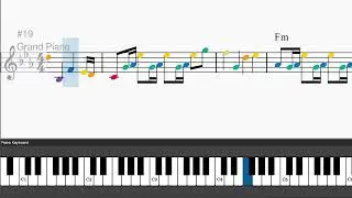 NFL On Fox Theme by Reed Hays - Easy piano tutorials with leadsheet and chords