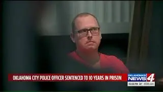 OKC police officer gets 10 years in prison for second-degree murder