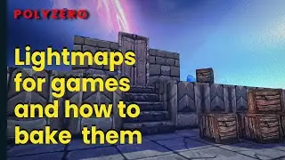 How to create lightmaps for games and how to bake them in unity or unreal engine
