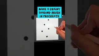 Grainy Shading Brush Tutorial #procreatetips #procreatetutorial #procreatebrush #AlwaysBeColoring