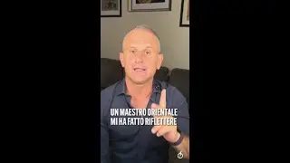 Un maestro orientale mi ha fatto riflettere