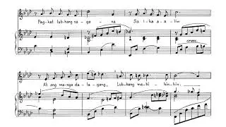 Nicanor Abelardo - Ang Aking Bayan (1922)