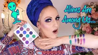 Alien Cosmetics | Moody Palette | Review, Looks & Swatches