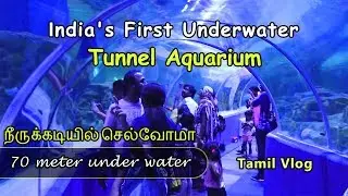 VGP Marine Kingdom | Underwater Tunnel Aquarium in Chennai | Tourist Place in Chennai | Tamil Trip