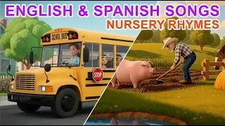 Bilingual Nursery Rhymes for Kids | Learn English & Spanish (16 Minutes)