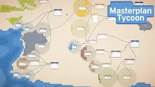 Первый взгляд на игру Masterplan Tycoon | производственная цепочка