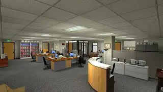 Garry's Mod, Dunder Mifflin Map Public Release. (The Office.)