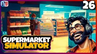 Chegou Novos Produtos e Mais Freezer - Supermarket Simulator #26