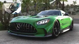 740HP Mercedes AMG GT Black Series - Forza Horizon 5 | Logitech g920