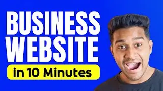 How to Make a Business Website in 10 Minutes - EASY! | WordPress for Beginners