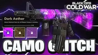 Black Ops Cold War CAMO GLITCH! UNLOCK ALL Camos Zombies EASY! (Die Maschine)