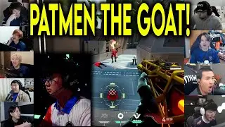 Valorant Streamers Reacts To GE PatMen HITTING THE CRAZIEST ACE Against DFM In VCT