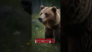 Who wins?  Grizzly bear VS. human #shorts