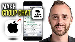 Make a Group Chat on iPhone in 2024 - iOS Tutorial