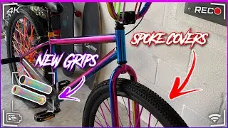 HYPER JET FUEL 29in BMX BIKE **UGRADES** Spoke Covers + Grips!