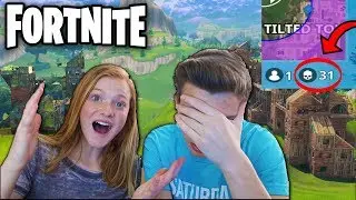 SHE&rsquo;S BETTER THAN NINJA?!? Teaching My LITTLE SISTER How to Play FORTNITE! (Fortnite Battle Royale)
