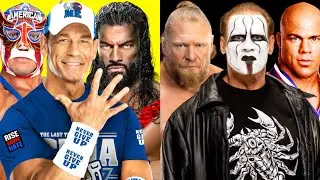WWE 2K25 Team John Cena Vs Team Sting